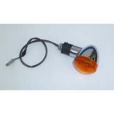 BLINKR ZADNÍ PRAVÝ CHROM - JAWA 300CL, PÉRÁK + MODEL 42 - (ZÁNOVNÍ DÍL)